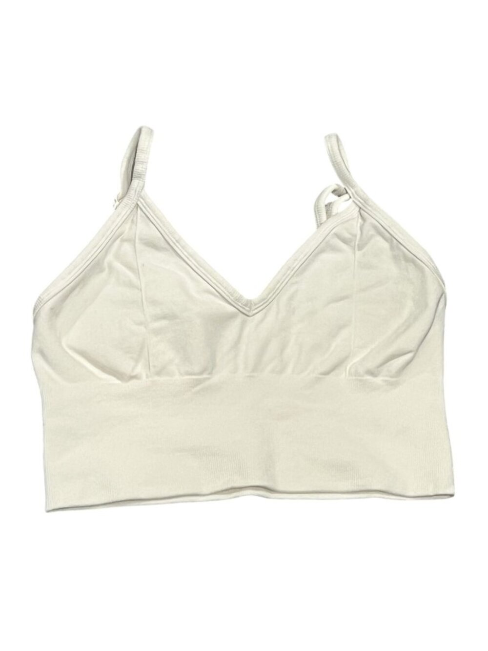 ALO Yoga Seamless Delight Bralette in Ivory